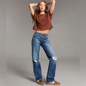 Buckle Taylor Low Slung Classic Straight Jeans